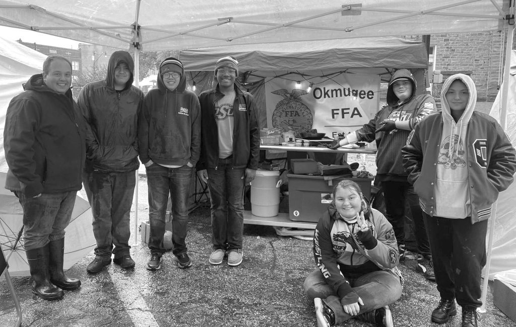 Okmulgee FFA Joins in on Pecan Festival Fun